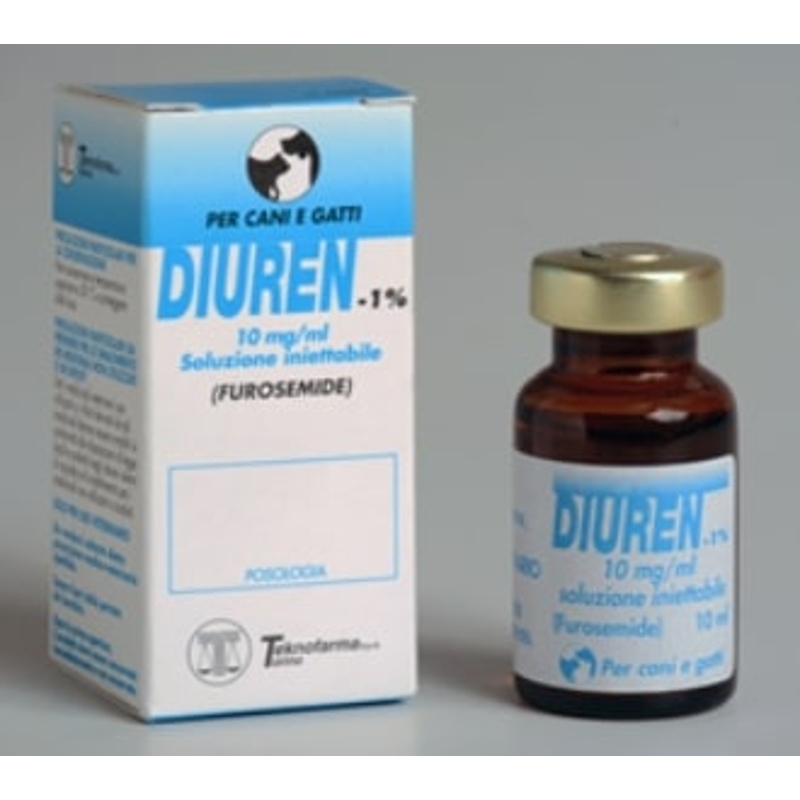 DIUREN 10 ML 1%  P.A.